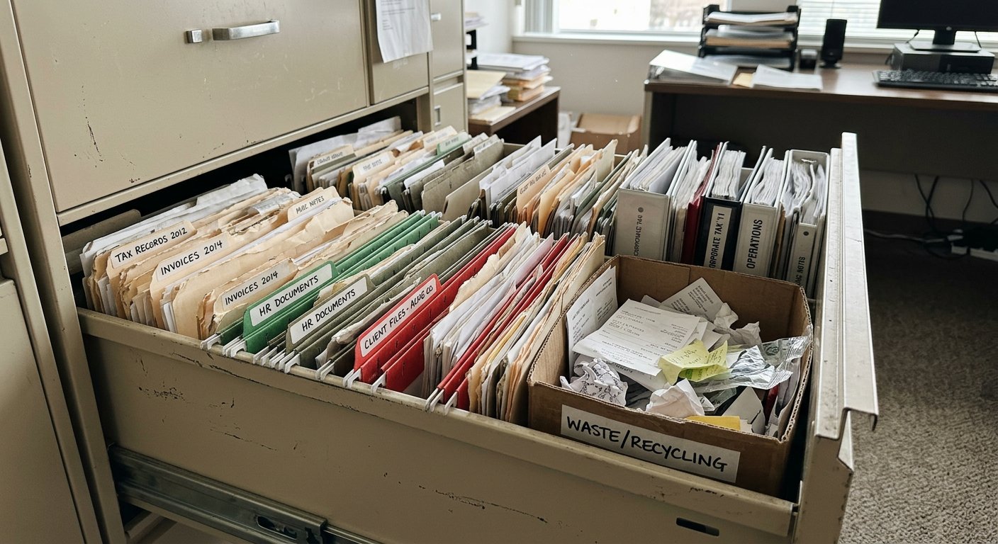 Odpady komunalne a BDO w firmie – kiedy śmieci biurowe zwalniają z ewidencji, a kiedy podlegają pod BDO?